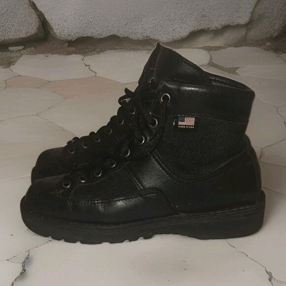 Danner Shoes - Danner Patrol 6” Boots Black Gore-Tex Leather Vibram USA 25200 Women's Size 7